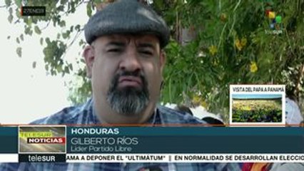 下载视频: Rechazan hondureños al pdte. Juan Hernández a un año de su reelección