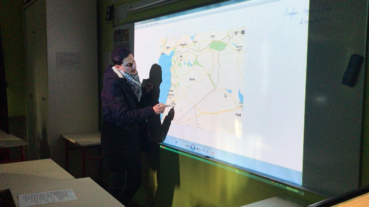 Les élèves de Michelet rencontre un journaliste syrien