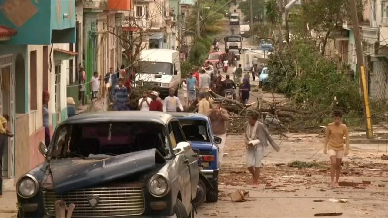 Huge clean-up effort in Cuba after freak tornado rips through Havana