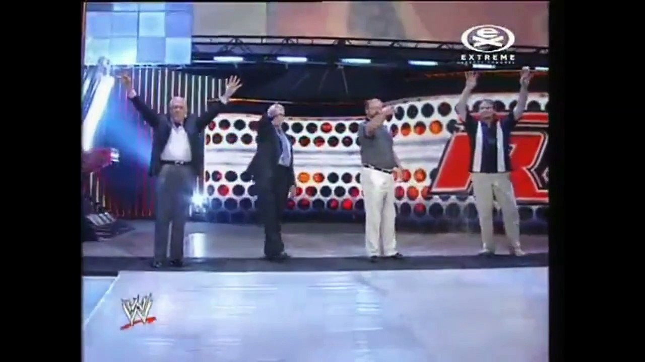 Pożegnanie Rica Flaira po WM 24 - PL WWE RAW 03-31-2008