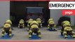 Firefighters are coping with stress by practising yoga | SWNS TV