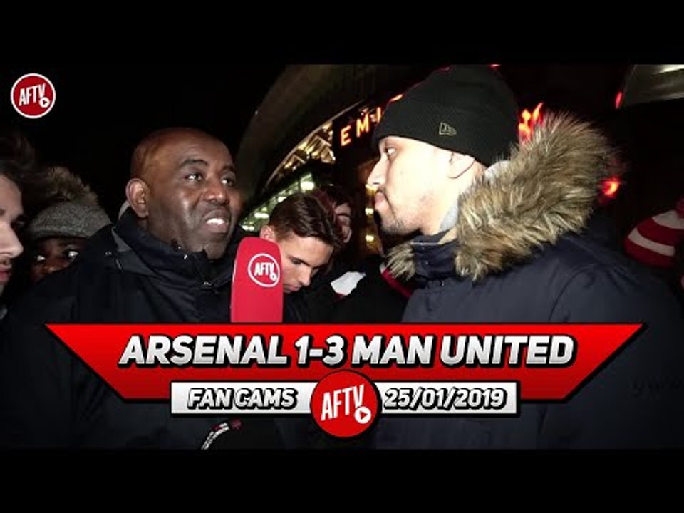 Arsenal 1-3 Man United | Why Are We Wasting Aubameyang Out Wide!