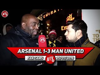Arsenal 1-3 Man United | Our Fans Need To Realize We're An Average Team! (Afzal)