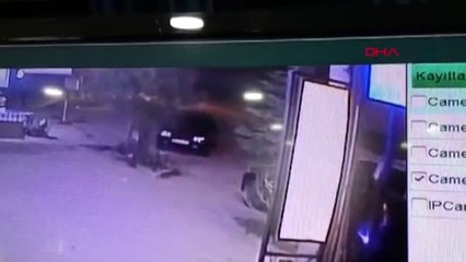 Bursa'daki Kaza Anı Kameralara Yansıdı