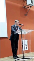 Voeux de l'Andra par le directeur général Pierre Marie Abadie