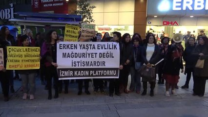 İzmir Çocuk İstismarında Evlilik Affına Karşı Çıktılar
