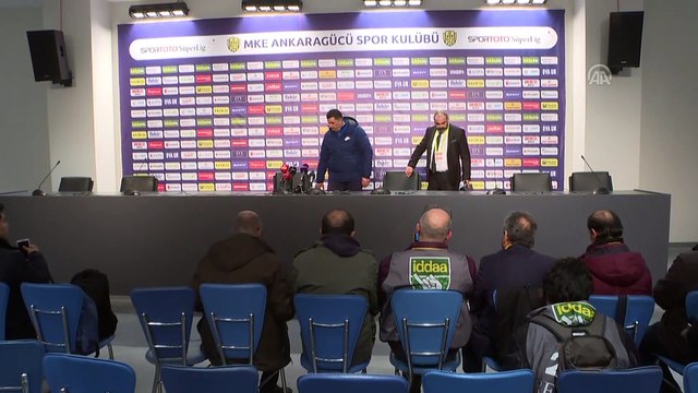 MKE Ankaragücü - Aytemiz Alanyaspor maçının ardından - MKE Ankaragücü Teknik Direktörü Kaplan - ANKARA