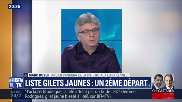 Marc Doyer se retire de la liste gilets jaunes aux européennes: je suis tout sauf un opportuniste