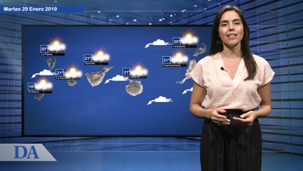 Esta es la previsión del tiempo en Canarias para el martes 29 de enero