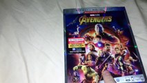 Avengers: Infinity War Blu-Ray/Digital HD Unboxing