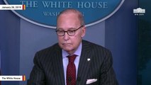 'No Damage To The Economy': White House's Larry Kudlow Disputes CBO Estimate Of Shutdown's Economic Cost