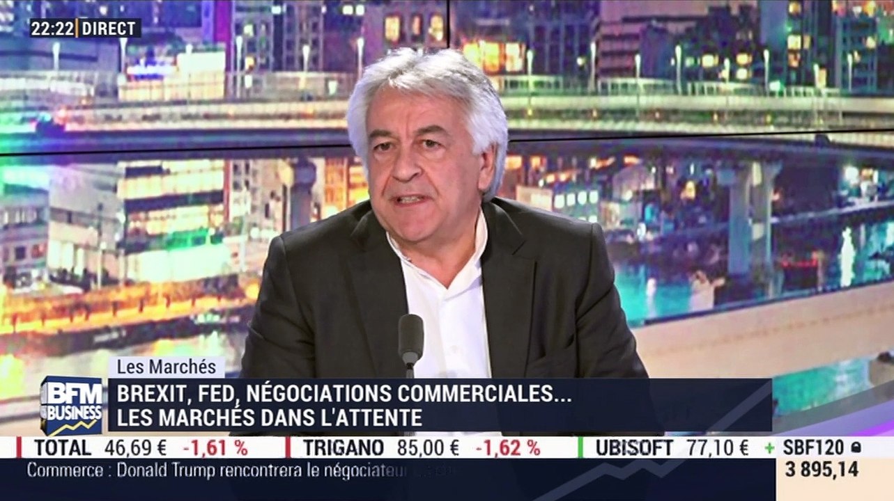 Les Marchés: Brexit, FED, négociations commerciales... les marchés dans l’attente - 28/01