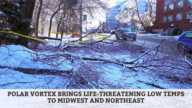 Polar Vortex Brings Life-Threatening Low Temps to Midwest and Northeast