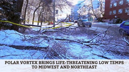 Polar Vortex Brings Life-Threatening Low Temps to Midwest and Northeast