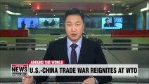 China triggers legal process at WTO over U.S. tariffs