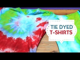 DIY: Tie Dyed T-Shirts