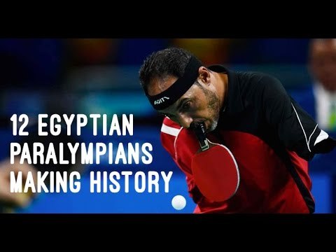 12 Egyptian Paralympians Making History