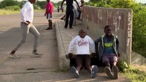 Zimbabwe: une route de township transformée en club de fitness