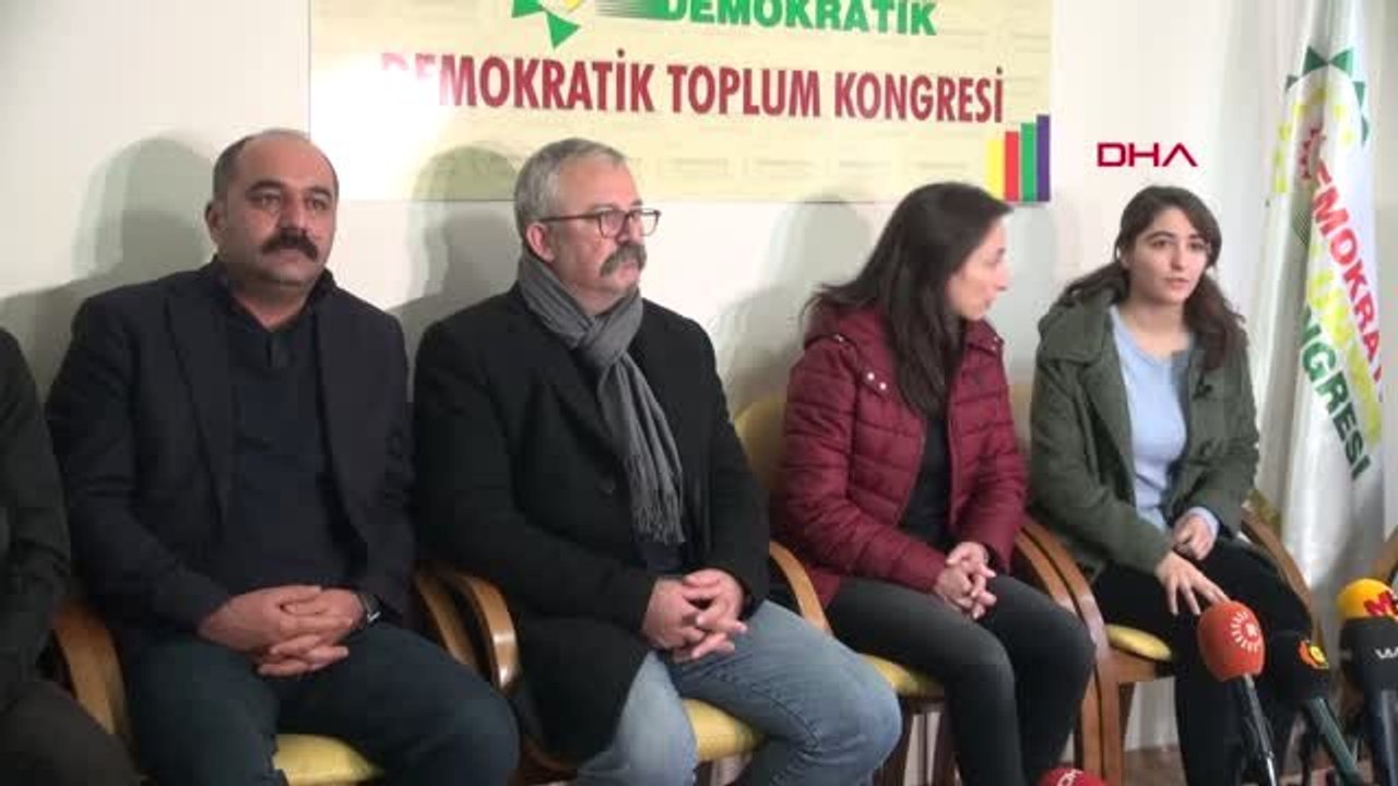 Diyarbakır Hdp'li Vekillerden Leyla Güven'e Destek Nöbeti
