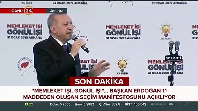 AK Parti 31 Mart manifestosu