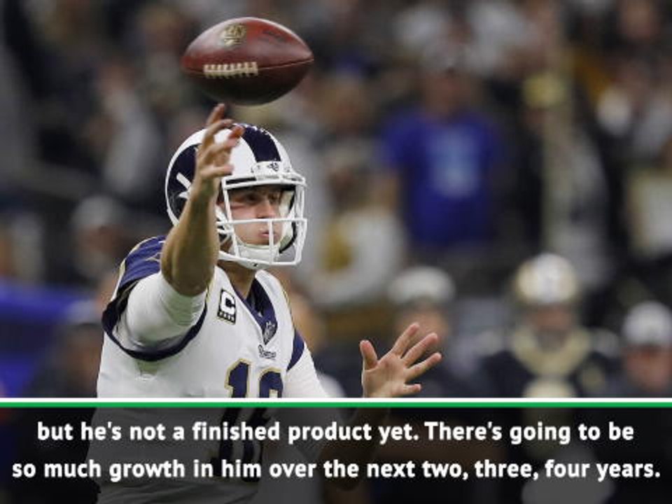 Goff isn't the finished article - Rams legend Warner