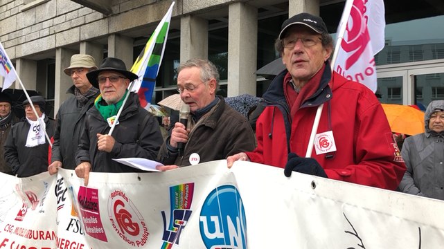 Manif intersyndicale des retraités