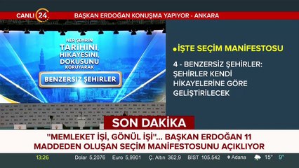 AK Parti 31 Mart manifestosu