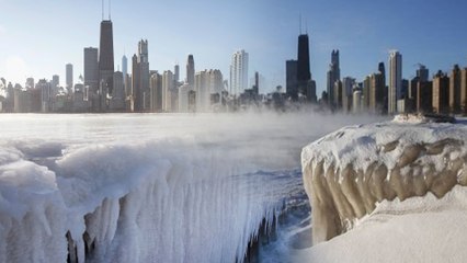 அமெரிக்காவில் வரலாறு காணாத பனி- வீடியோ