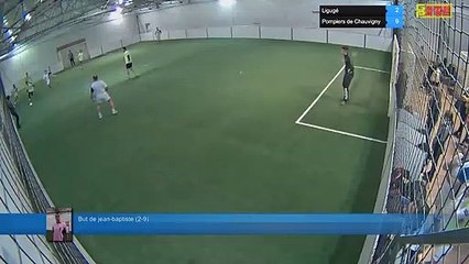 But de jean-baptiste (2-9) - Ligugé Vs Pompiers de Chauvigny  - 28/01/19 20:00 - Ligue A