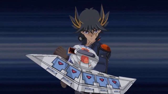 Yu-Gi-Oh! 5Ds Tag Force 4 PSP - Yusei (Signo) VS Kalin (Signo Oscuro)