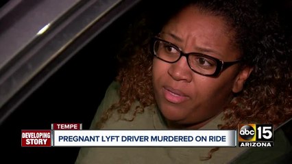 Pregnant Lyft driver murdered on ride