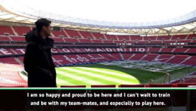 Morata excited to live childhood dream at Atletico Madrid