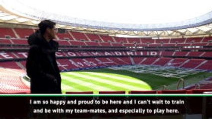 Morata excited to live childhood dream at Atletico Madrid