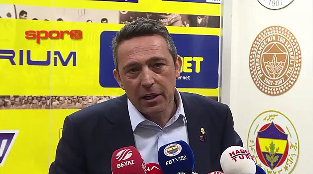 Ali Koç: "Biz buradayız hiçbir yere gitmiyoruz"