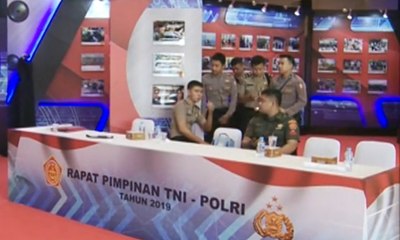 TNI-Polri Gelar Rapim Bahas Pengamanan Pemilu 2019