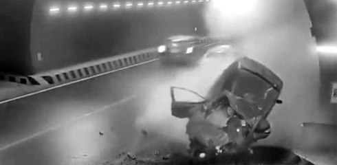 Tünelde Feci Kaza: Sürücü Olay Yerinde Can Verdi