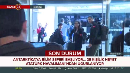 Antarktika'ya bilim seferi başlıyor