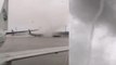 Tornado hits airport in Turkey's Anatalya, damages planes