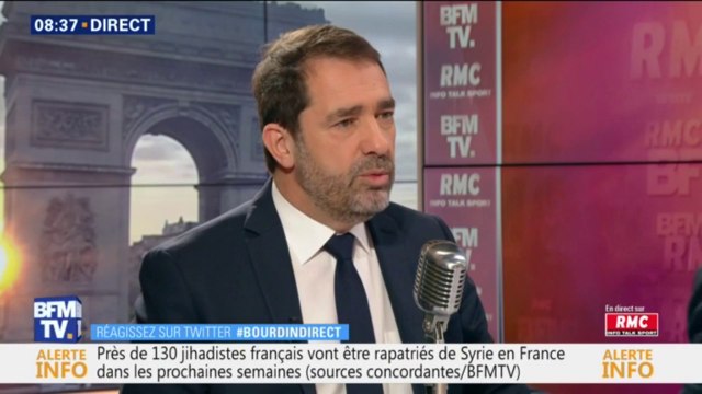 Christophe Castaner sur la blessure de Jérôme Rodrigues: si il y a une faute, elle sera sanctionnée