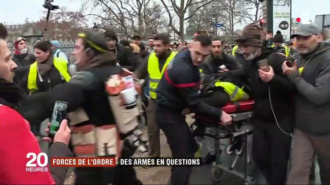 Quelles sont les armes des policiers durant les manifestations et comment fonctionnent-elles ? Explications - Regardez