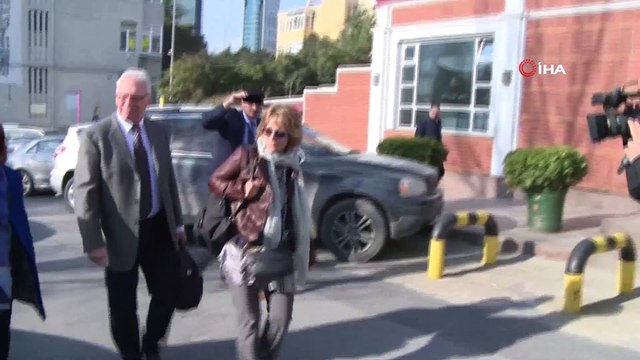 BM Raportörü Callamard Suudi Arabistan Başkonsolosluğu'na geldi