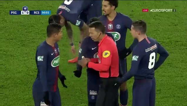 Coupe de France la blessure de Neymar pendant PSG-Strasbourg