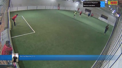 But de Maxime (1-1) - Les tontons flingueurs  Vs Banque populaire  - 28/01/19 20:00 - Ligue B