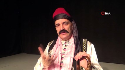 Meddah Kenan Olpak Çankırı'da gösteri yaptı