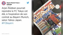 Mercato. Arjen Robben pourrait quitter le Bayern Munich pour rejoindre Tokyo