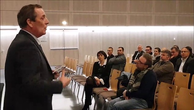 Sarreguemines : Denis Sommer, député du Doubs, présente le projet PACTE