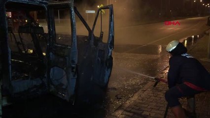 Samsun Seyir Halindeyken Alev Aldı