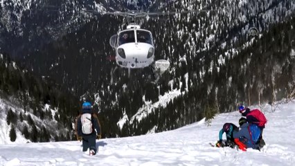 Heliski tutkunları Kaçkarlara hayran kaldı - RİZE