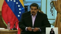 Maduro anuncia ação legal contra EUA por sanções