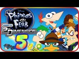 Phineas and Ferb: Across the 2nd Dimension Walkthrough Part 5 (PS3, Wii, PSP) Gnome Dimension